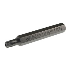 Бита TORX Т40Hх75мм 10мм удлиненная S2 JTC