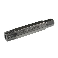 Бита TORX Т60Hх75мм 10мм удлиненная S2 JTC