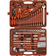 OMT143SL Набор инструмента универсальный 1/4", 1/2"DR, 143 предмета Ombra