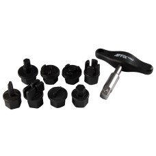 Набор насадок для пробок слива масла, кейс, 9 предметов AFFIX
