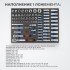 OPT-917P Тележка инструментальная, 7 полок с набором инструментов 289 пр, пластиковая столешница