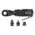 WDK-21340 Пневматическая трещотка со сменными приводами 1/4", 3/8", привод для бит 1/4" (6,3 мм)