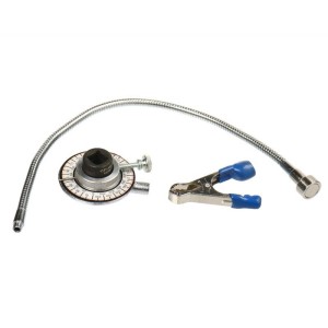 Шкала доворотная стальная с магнитным креплением и зажимом 1/2" (0-360°, цена деления 2°, длина: с м