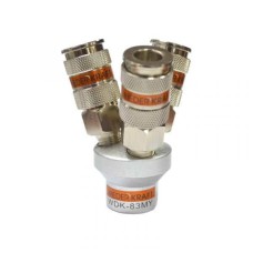 Распределитель пневматический V-образный тройной, 3 быстроразъемных соедения Weidercraft