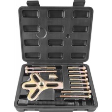 Съемник многофункц. с болтовыми захватами в наборе, диапазон захватов 30-120 мм, 13 п