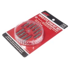 Набор бит 1/4" TORX ТS08-TS50 10 предметов в боксе JTC