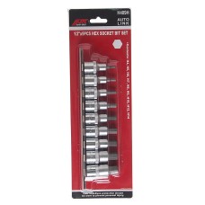 Набор бит-головок 1/2" HEX H4-H14 9 предметов JTC