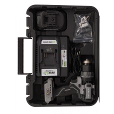 DBE-7332CKIT Дрель-шуруповерт аккумуляторная DeBever бесщеточная, ударная, 85Nm, 20+3, 13мм, 20В, 2