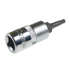 Бита-головка 1/4" TORX T10Hх37мм с отверстием JTC