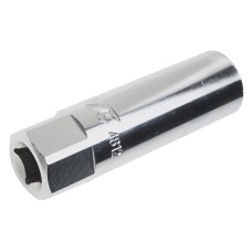 Головка свечная 3/8" 16мм 12-ти гранная с пружинным фиксатором JTC