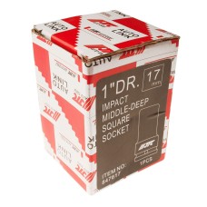 Головка торцевая 1" 17мм 4-х гранная ударная (квадрат) L=76мм JTC