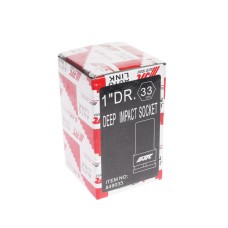 Головка торцевая 1" 33мм ударная глубокая L=90мм JTC