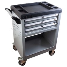 Тележка инструментальная открытая, 3 ящика