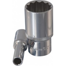 112210 Головка торцевая глубокая 12-гранная 1/2"DR, 10 мм
