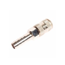 Переходник для компрессора 14.9мм быстросъемный с клапаном "елочка" JTC