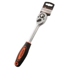 Трещотка 3/8" 72-зубца 200мм с двухкомпонентной рукояткой "AV Steel" AV-518621