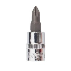 CUSTOR 4300237 1/4" Головка торцевая со вставкой PH2 x 37mmL.