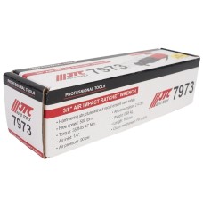 Ключ трещотка пневматический 3/8" 47Нм 90PSI 500об/мин. усиленная ударная JTC