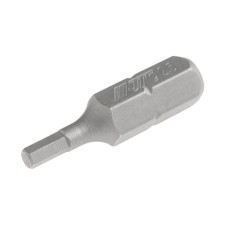 Бита HEX H2.5х25мм 1/4" DR 6-ти гранная S2 JTC