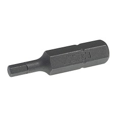 Бита HEX H3х30мм 1/4" DR 6-ти гранная JTC